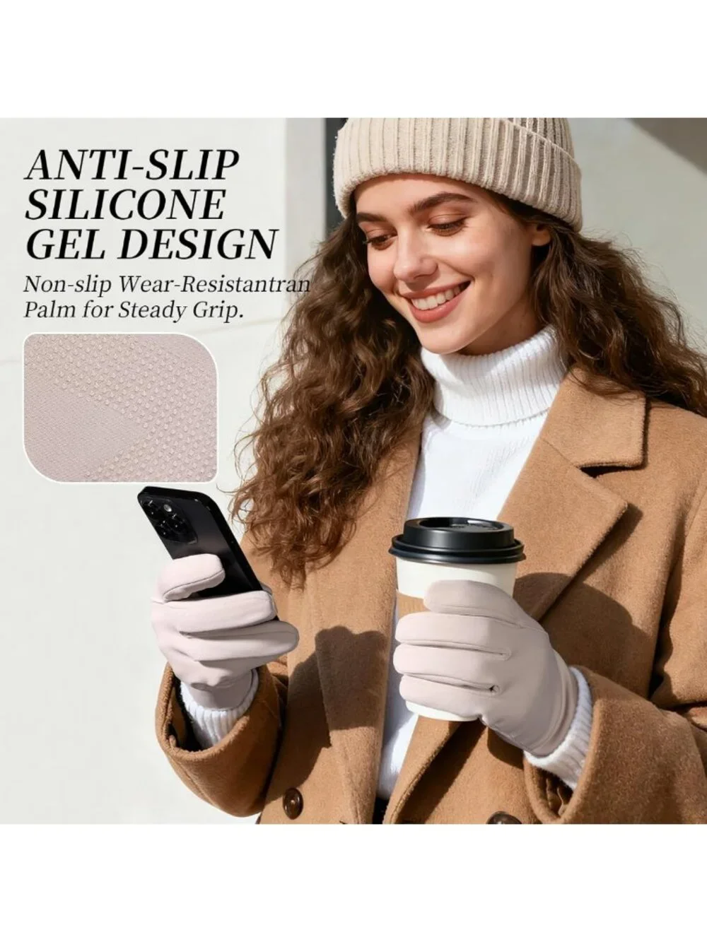 Warm Touchscreen Winter Gloves for Women | Soft Fleece, Water-Resistant